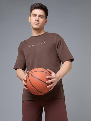Men's Oversized Drop-Shoulder Relaxed Fit T-Shirt with Cloudflex