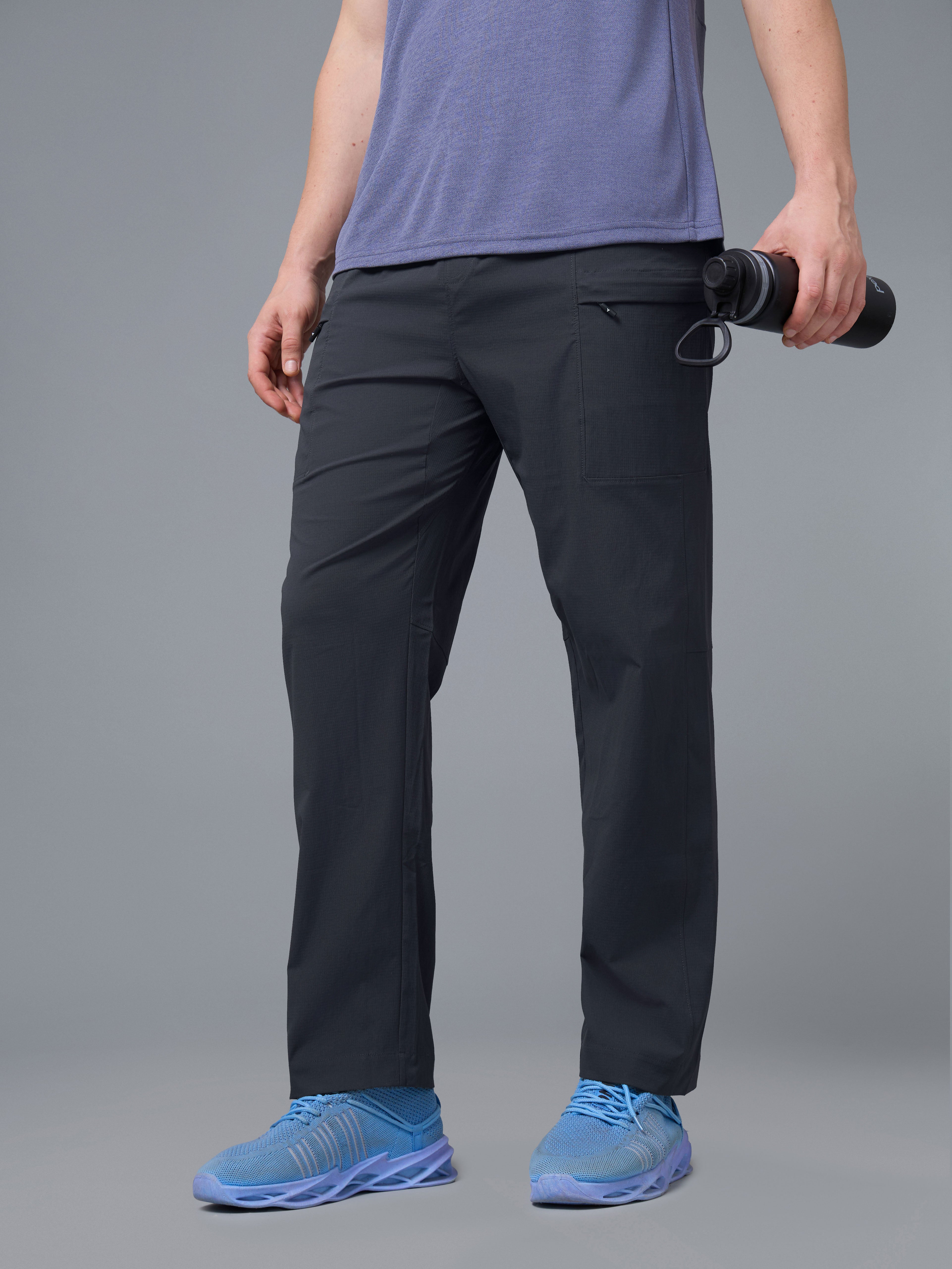 Men's Quick Dry Active Sports Outdoor Baggy Fit  Trackpants with TS FLEXI
