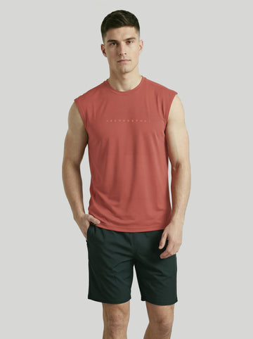 Men Jacquard Slim Fit Crew Neck Innerwear Vest with VENTMESH