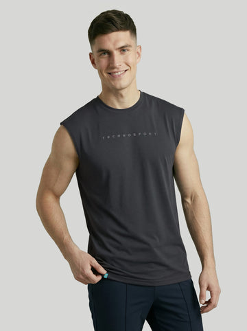 Men Jacquard Slim Fit Crew Neck Innerwear Vest with VENTMESH