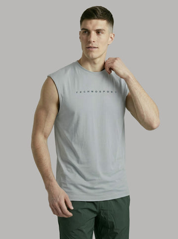 Men Jacquard Slim Fit Crew Neck Innerwear Vest with VENTMESH