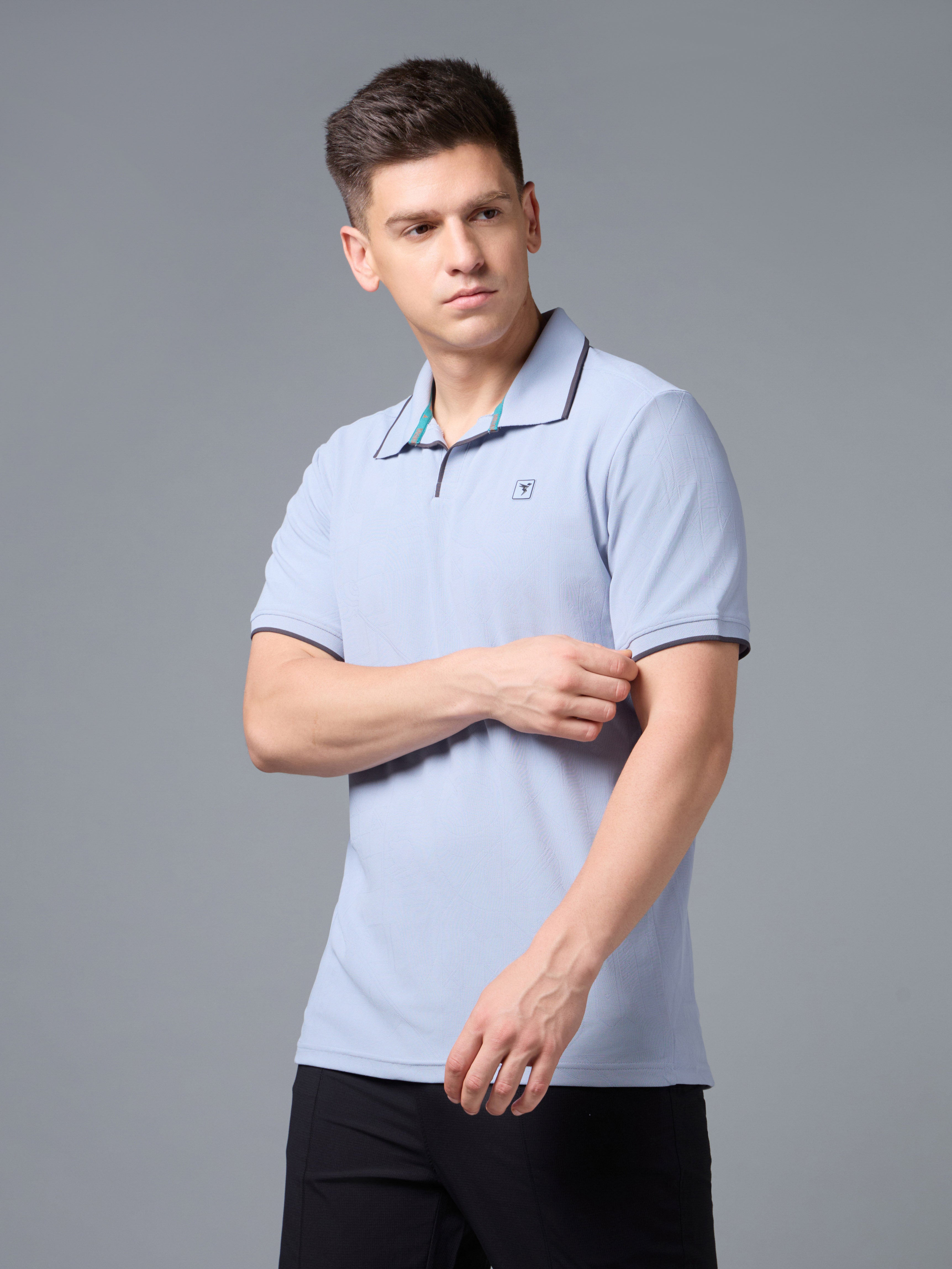 Men Regular Fit  Gym T-Shirt  with MATPIQ