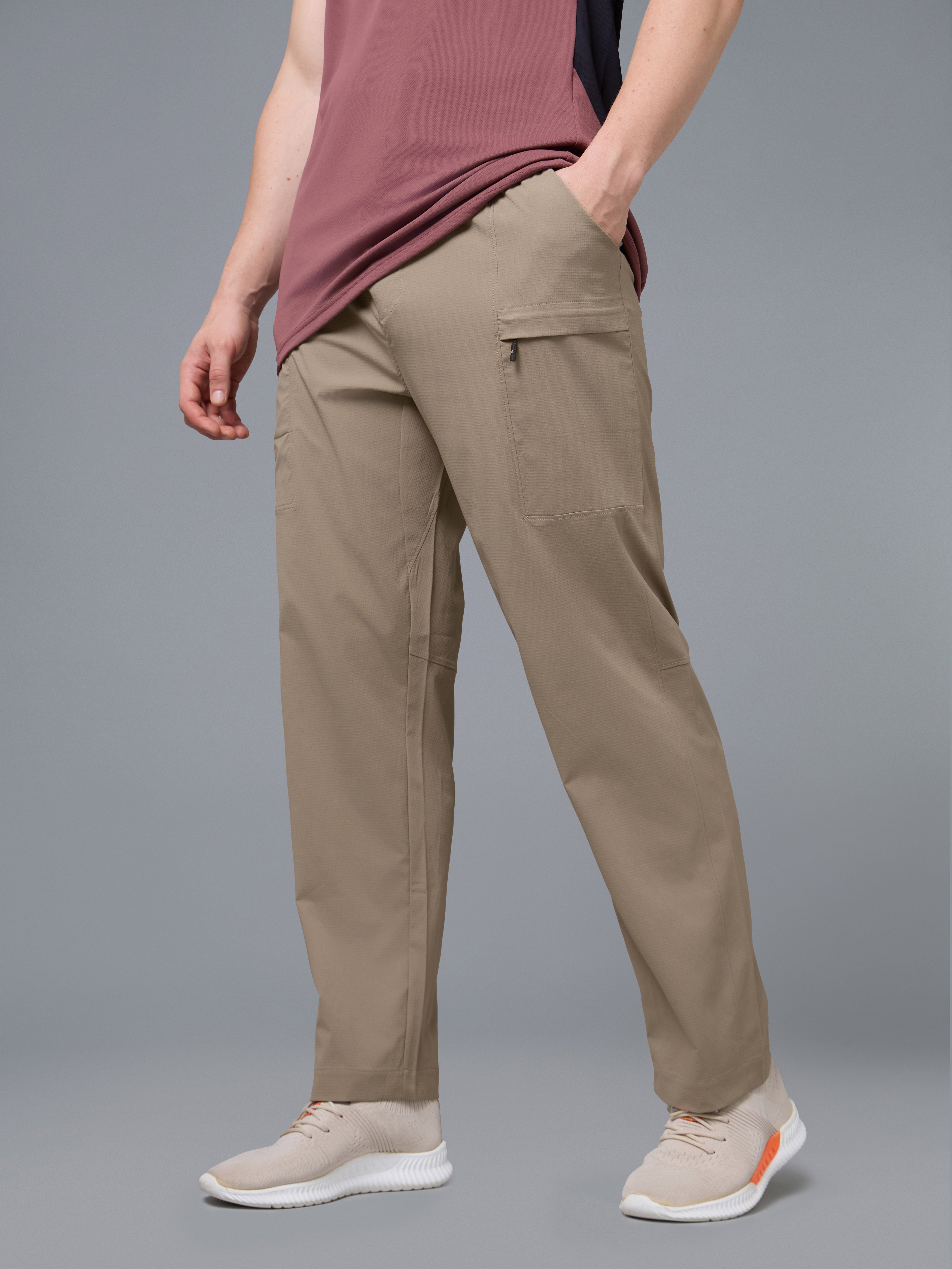 Men's Quick Dry Active Sports Outdoor Baggy Fit  Trackpants with TS FLEXI
