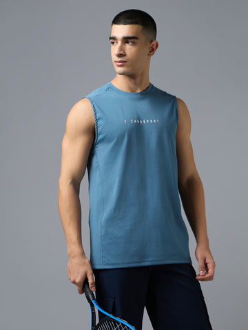 Men Solid Slim Fit Crew Neck Innerwear Vest with ELASTO LITE