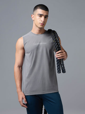 Men Solid Slim Fit Crew Neck Innerwear Vest with ELASTO LITE