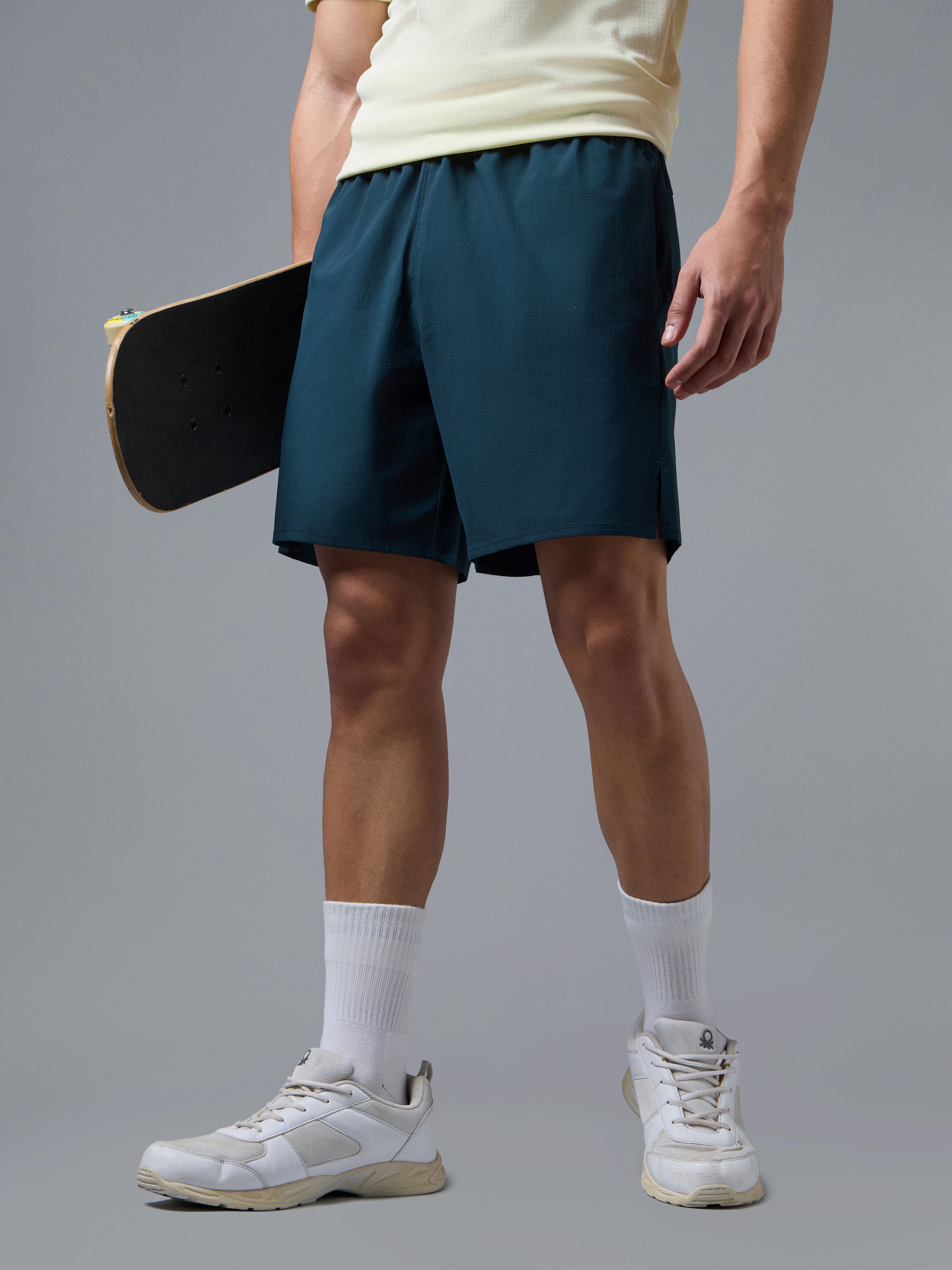Men's Active Sports Regular Fit Shorts with TS DURAFLEX