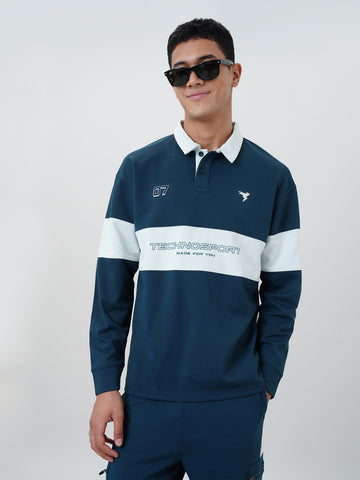 Men's Colorblock Regular Fit  Polo T-shirt with CLOUDFLEX