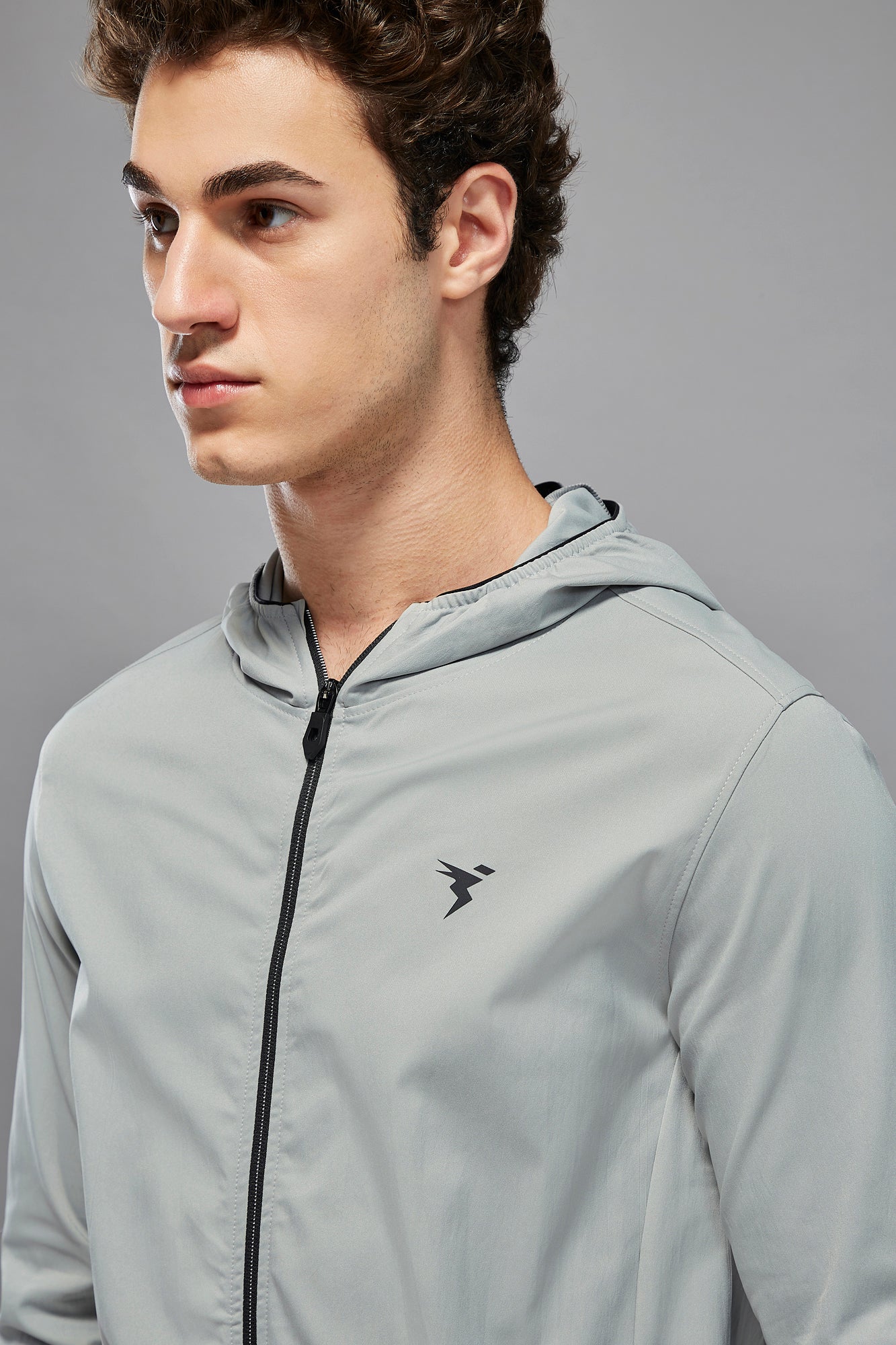 ICE&TECHNO TIMES TECHNO ZIP HOOD BULE M