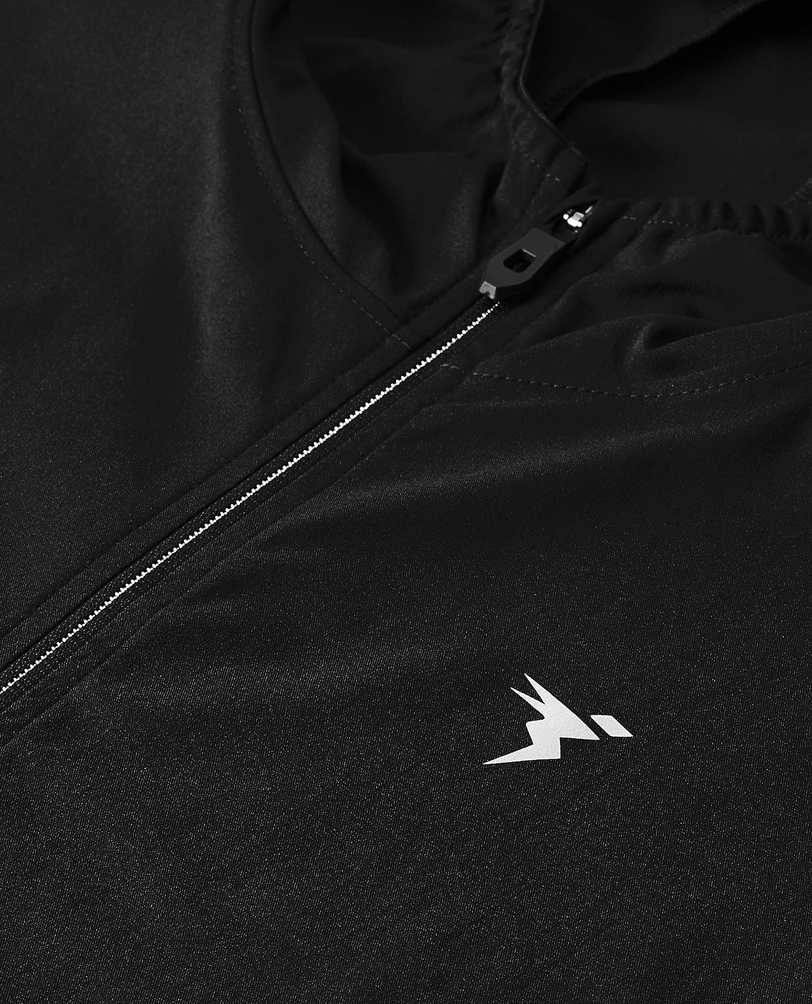 Men Slim Fit Hooded Jacket with Techno Dry