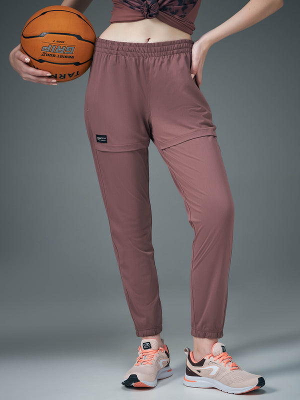 Women Solid Relax Fit Joggers with DURACOOL+