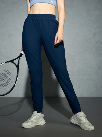 Women Solid Slim Fit Joggers with DURACOOL+