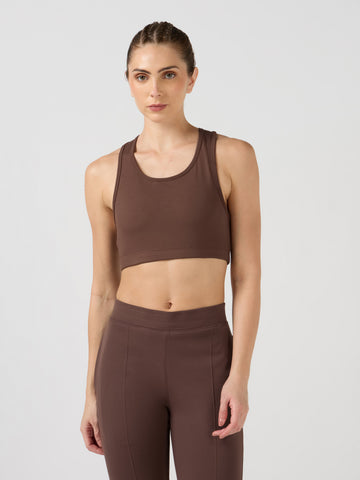 Women Slim Fit Scoop Neck Sports Bra with ELASTO PLUS for Training