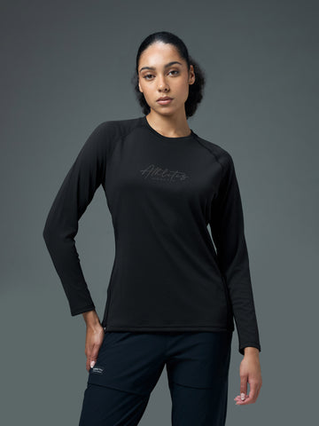 Women Printed Slim Fit Round Neck Sports Tee for Yoga & Fitness with TECHNOCOOL+