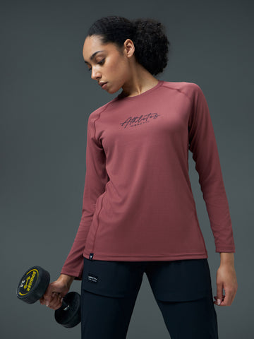 Women Printed Slim Fit Round Neck Sports Tee for Yoga & Fitness with TECHNOCOOL+