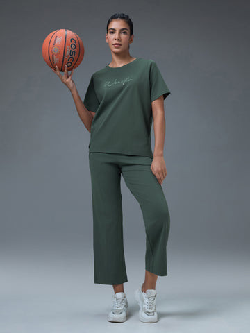 Women Relaxed Fit Sports Co-ord Set with ELASTO PLUS