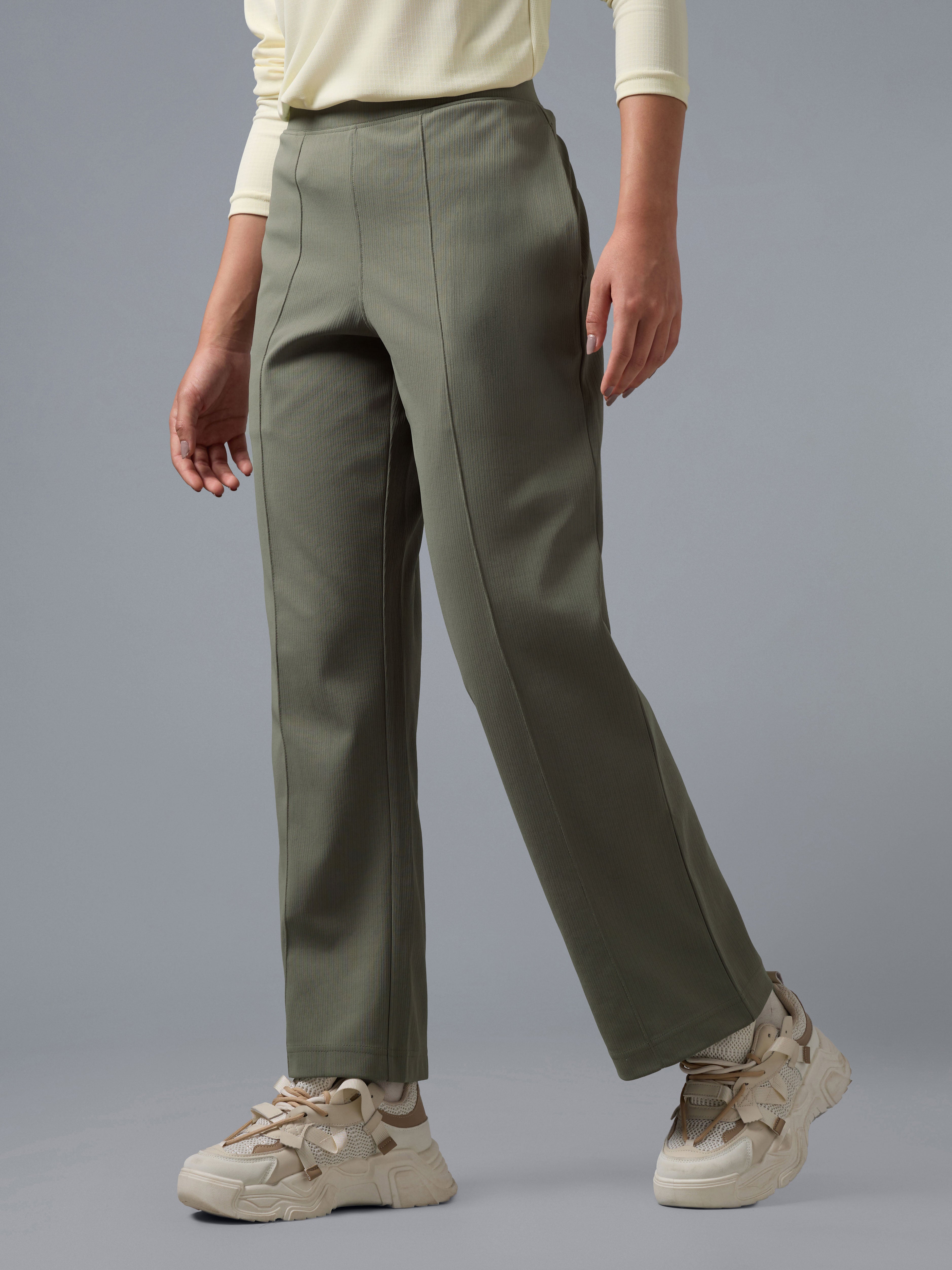 Women Relaxed Fit Sports Trackpants with ELASTO PLUS