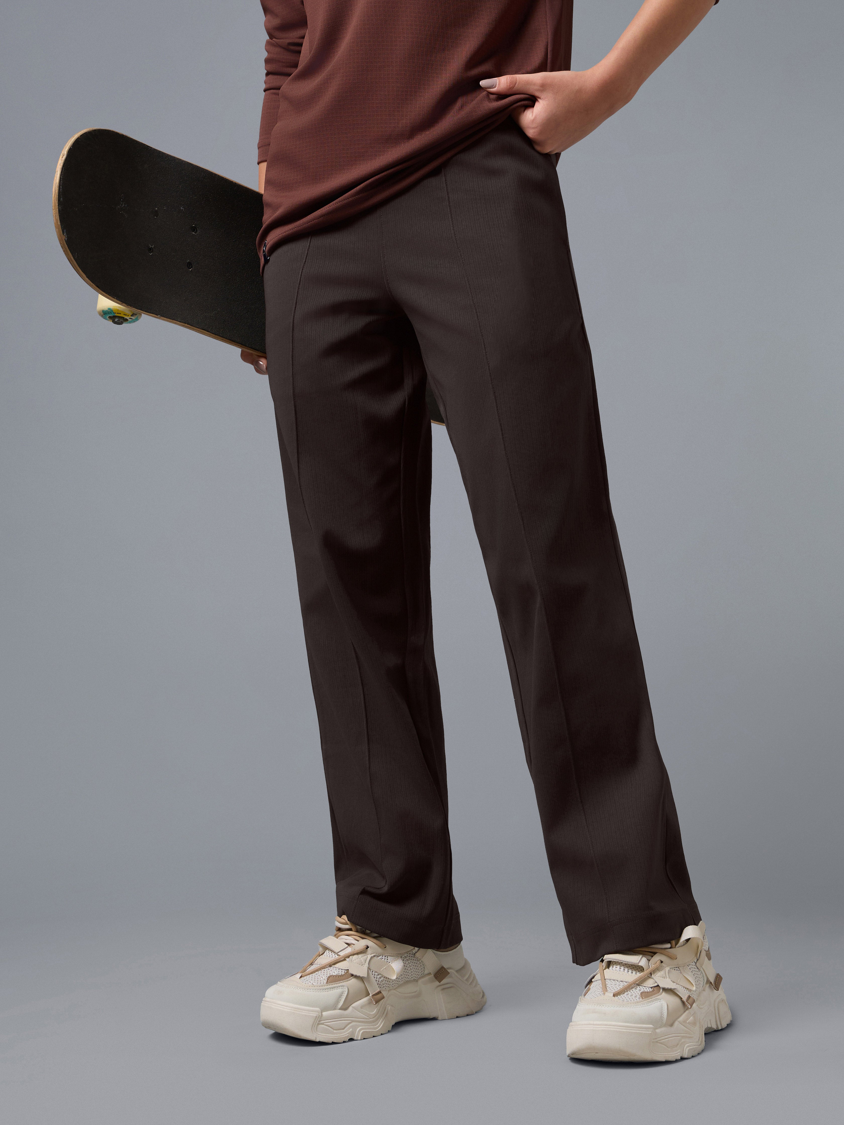 Women Relaxed Fit Sports Trackpants with ELASTO PLUS