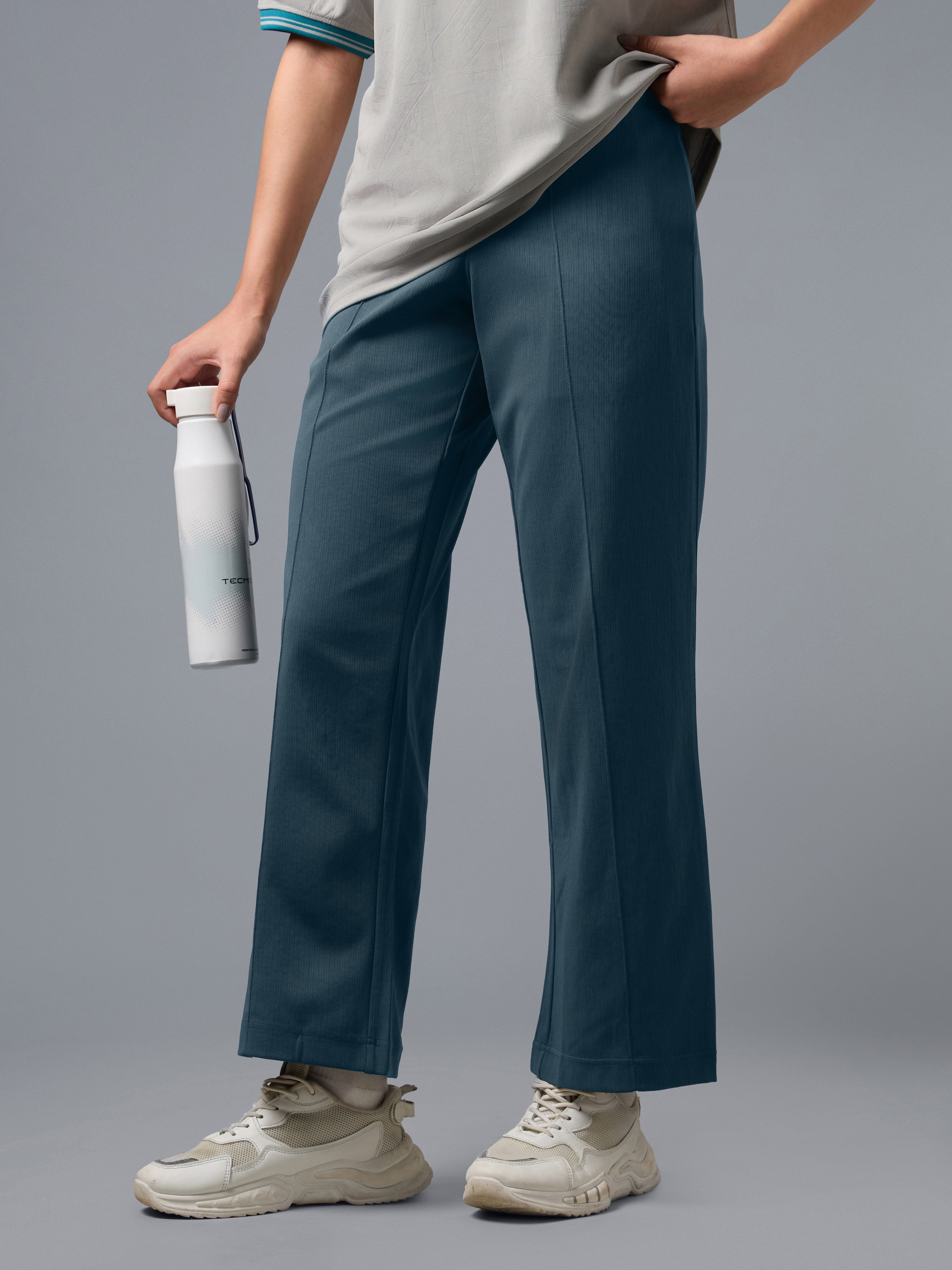 Women Relaxed Fit Sports Trackpants with ELASTO PLUS