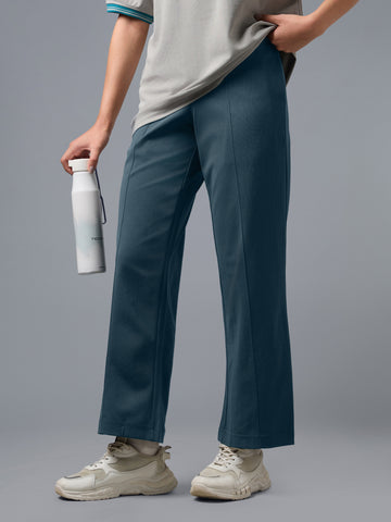 Women Relaxed Fit Sports Trackpants with ELASTO PLUS