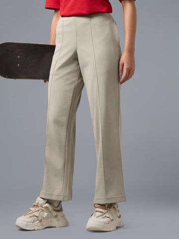 Women Relaxed Fit Sports Trackpants with ELASTO PLUS