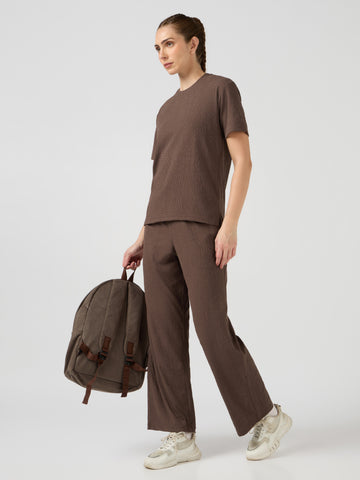 Women Co-Ord Casual Athleisure Lounge Wear Set
