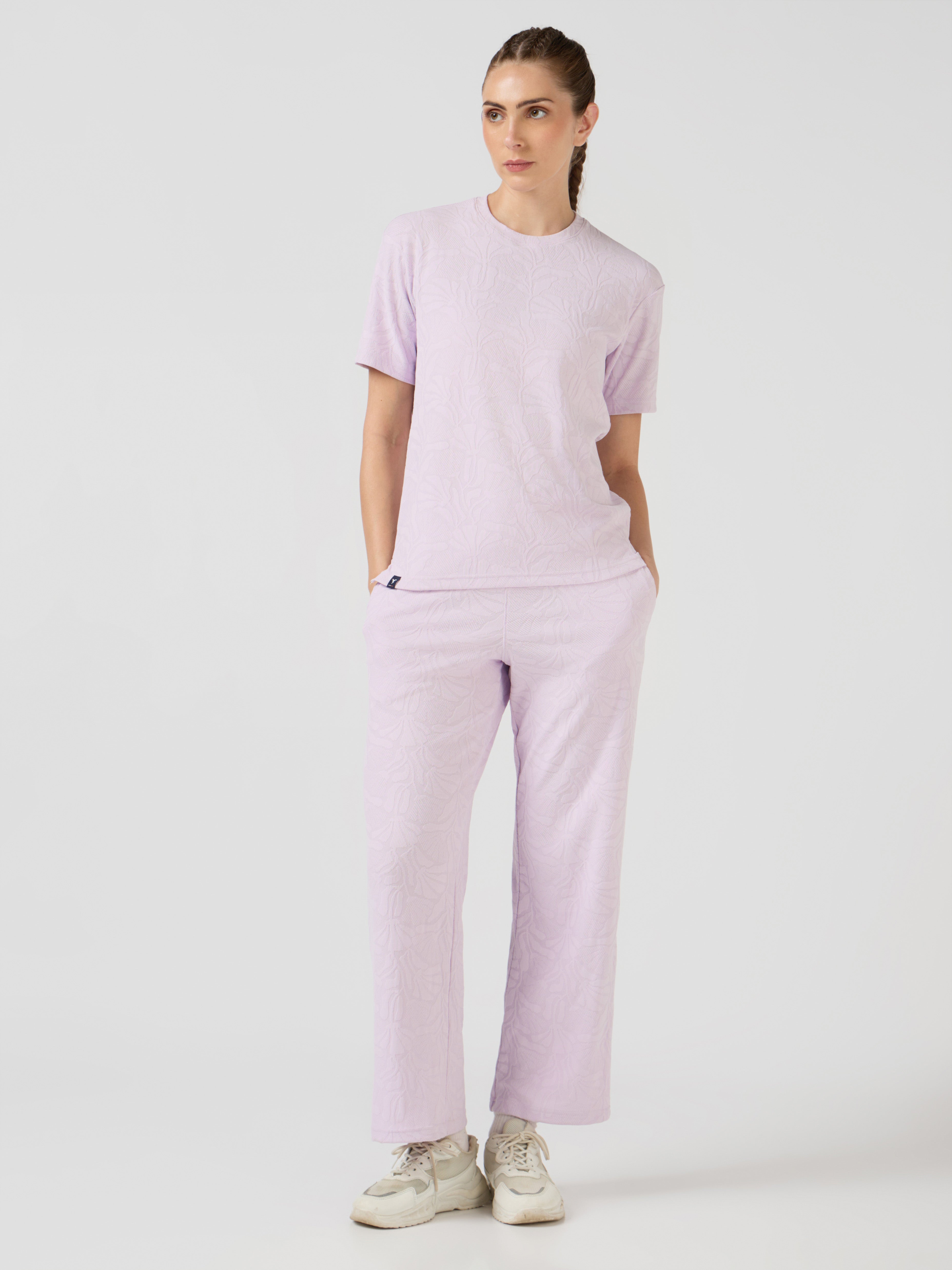 Women Co-Ord Casual Athleisure Lounge Wear Set