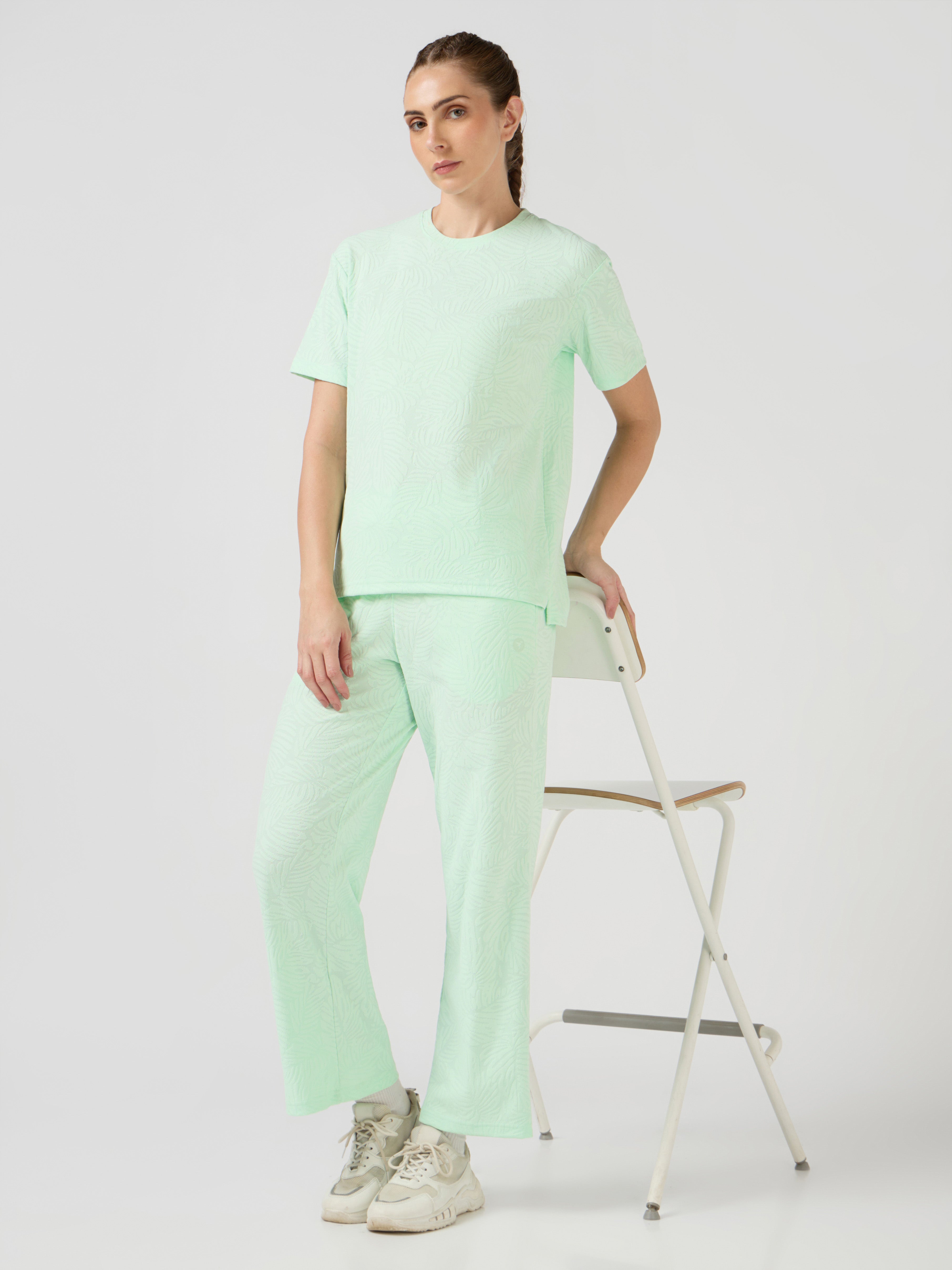 Women Co-Ord Casual Athleisure Lounge Wear Set