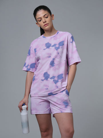 Women Relaxed Fit Sports Co-ord Set with TECHNO DRY
