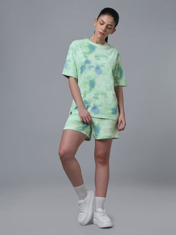Women Relaxed Fit Sports Co-ord Set with TECHNO DRY
