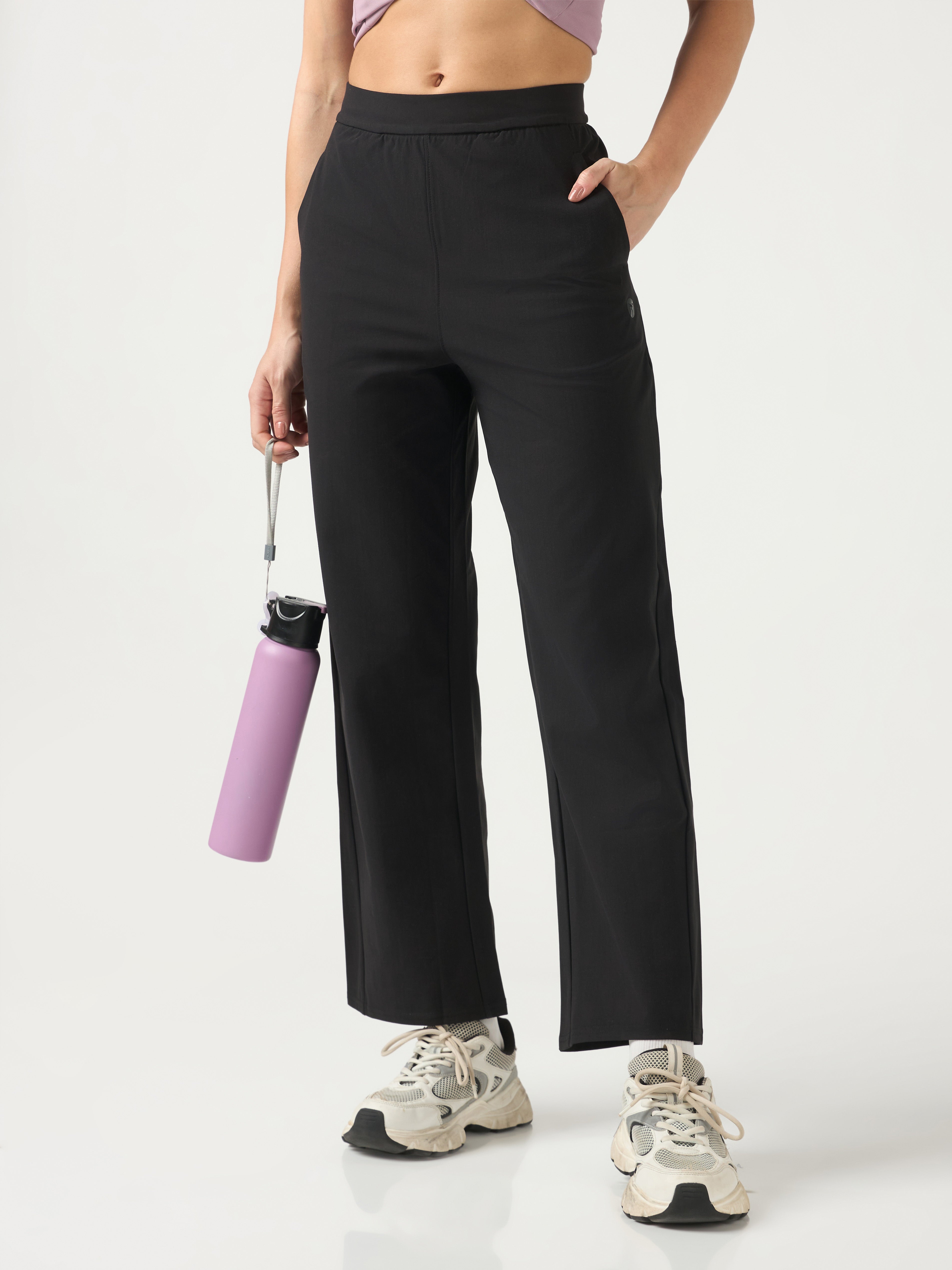 Women Straight Fit Trackpants with DURACOOL+