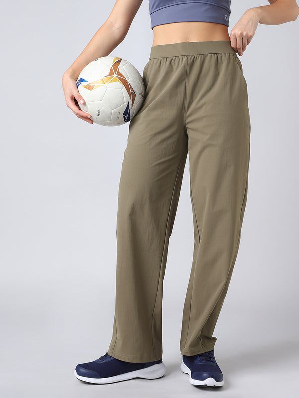 Women Straight Fit Trackpants with DURACOOL+