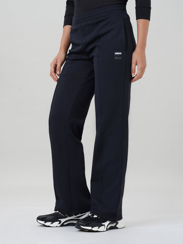 Women's Straight Fit solid Trackpant with CLOUDFLEX
