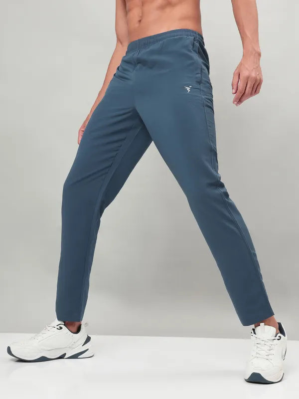 Men Solid Relax Fit Joggers with TECHNOLITE
