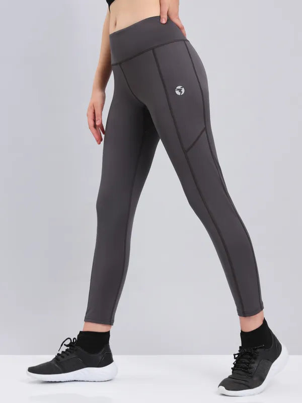 Women Solid Slim Fit Tights with ELASTO LITE