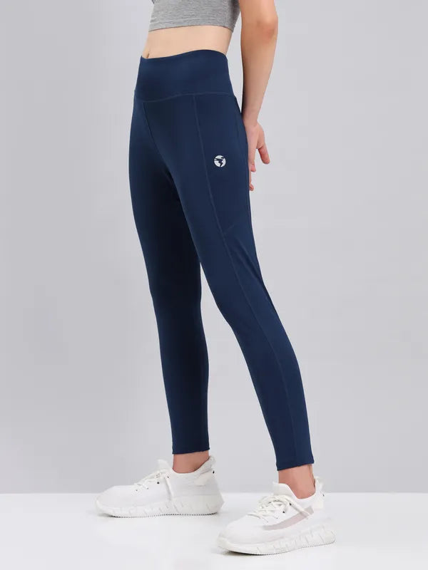 Women Solid Slim Fit Tights with ELASTO LITE