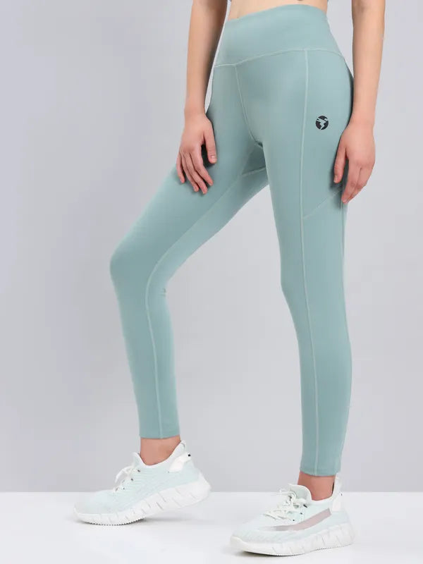 Women Solid Slim Fit Tights with ELASTO LITE