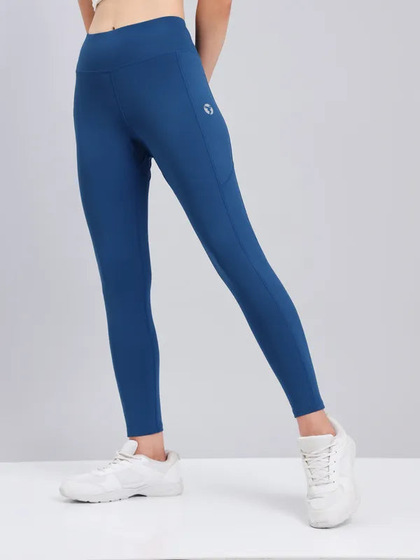 Women Solid Slim Fit Tights with ELASTO LITE