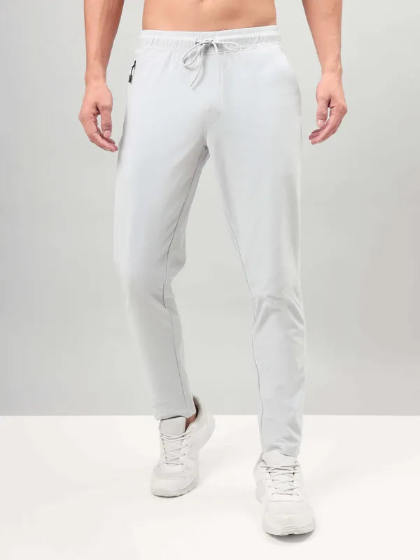 Men Solid Relax Fit Trackpants with DURACOOL+