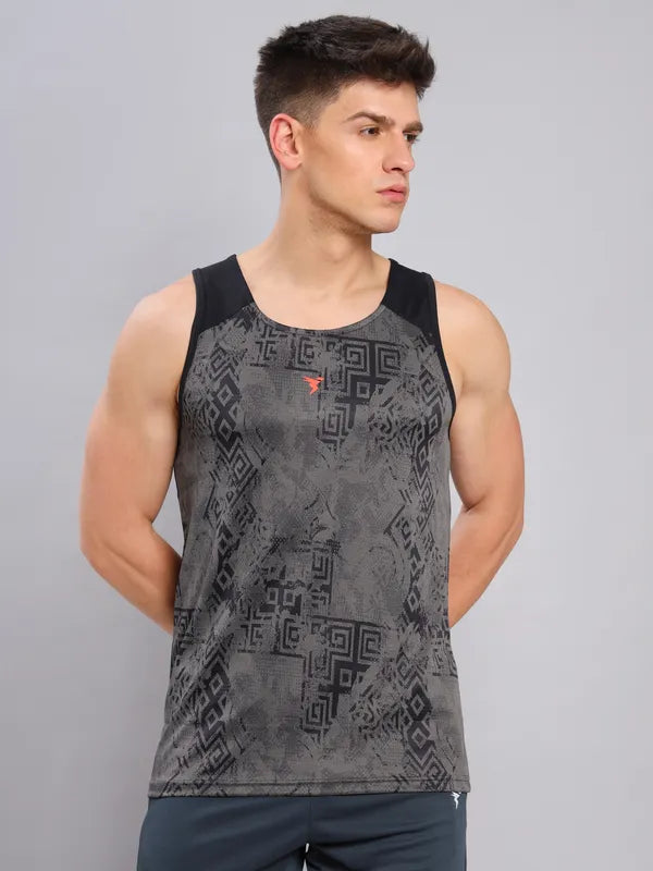Men Self Design Slim Fit Scoop Neck Innerwear Vest with DOUBLE COOL
