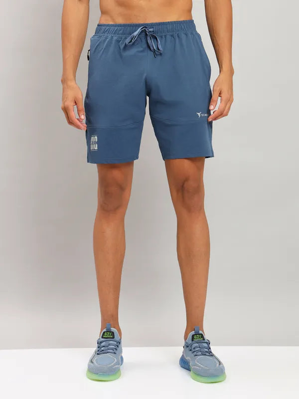 Men Solid Relax Fit Shorts with ELASTO LITE