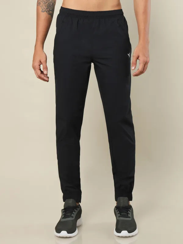 Men Solid Relax Fit Joggers with TECHNOLITE