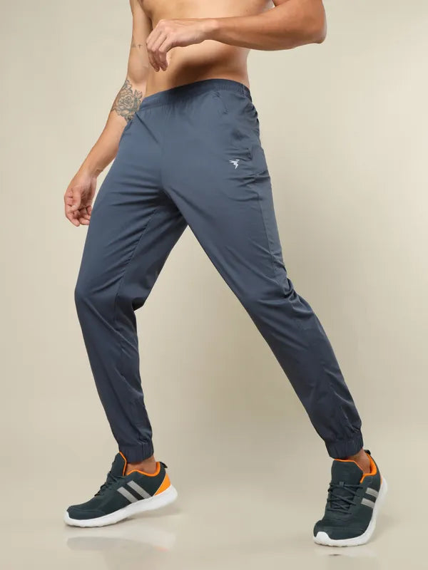 Men Solid Relax Fit Joggers with TECHNOLITE