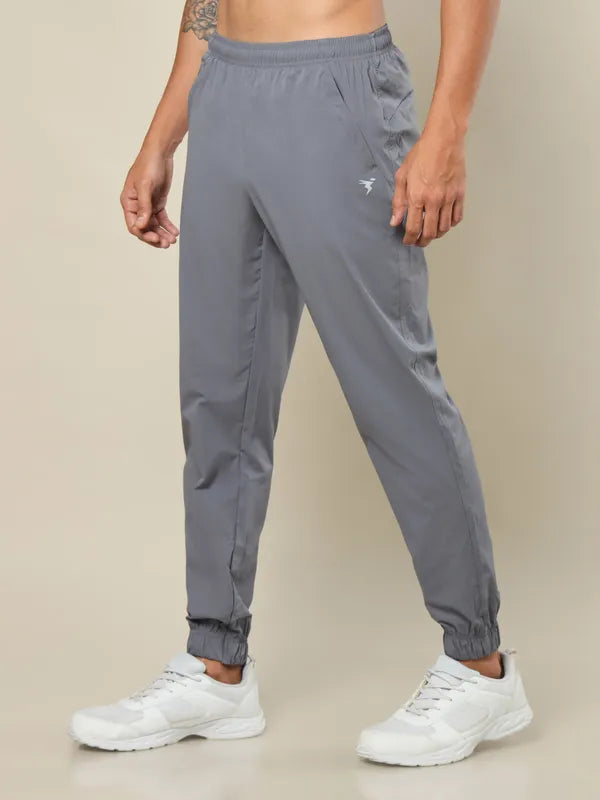Men Solid Relax Fit Joggers with TECHNOLITE