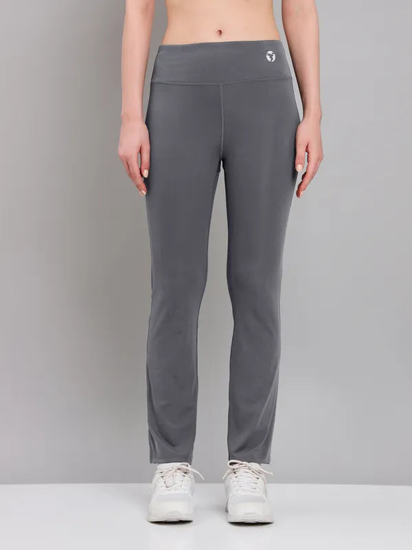 Women Solid Straight Pants with ELASTO PLUS