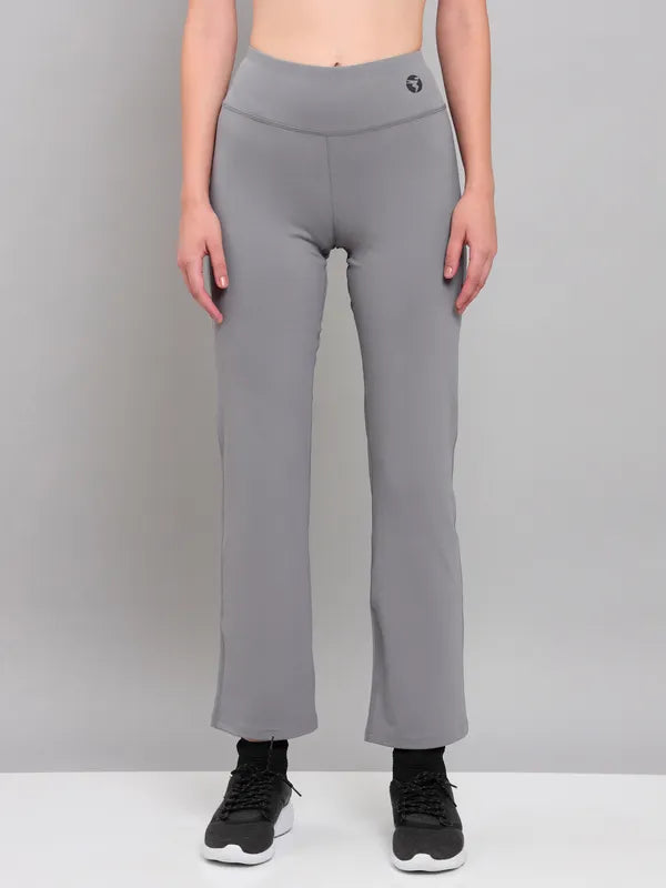 Women Solid Straight Pants with ELASTO PLUS