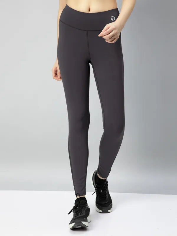 Women Solid Slim Fit Tights with ELASTO PLUS