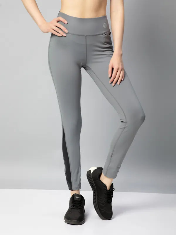 Women Solid Slim Fit Tights with ELASTO PLUS
