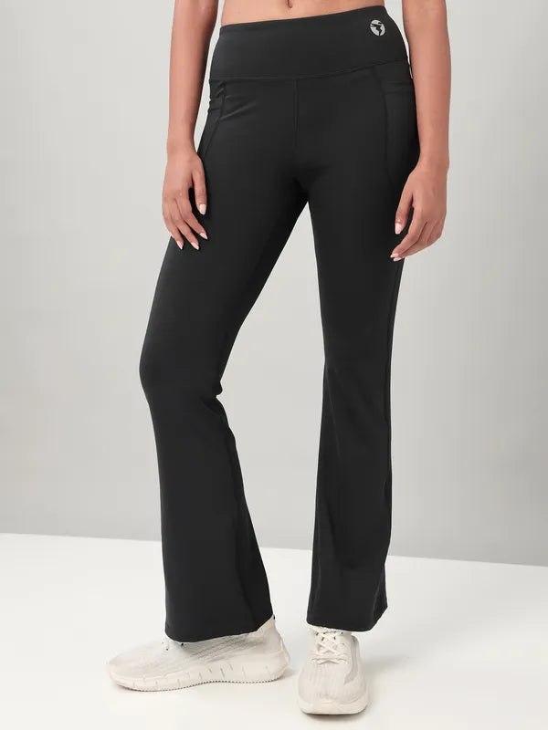 Women Solid Fit & Flare Pants with ELASTO PLUS