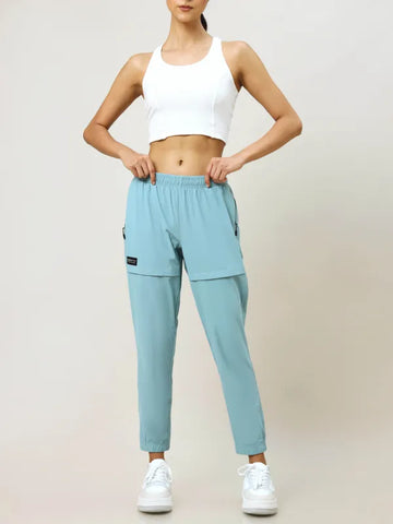 Women Solid Relax Fit Joggers with DURACOOL+