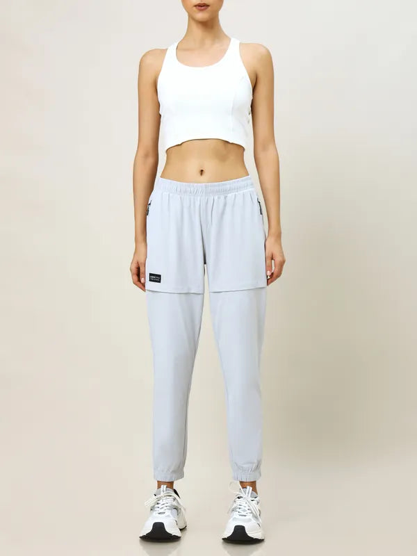Women Solid Relax Fit Joggers with DURACOOL+